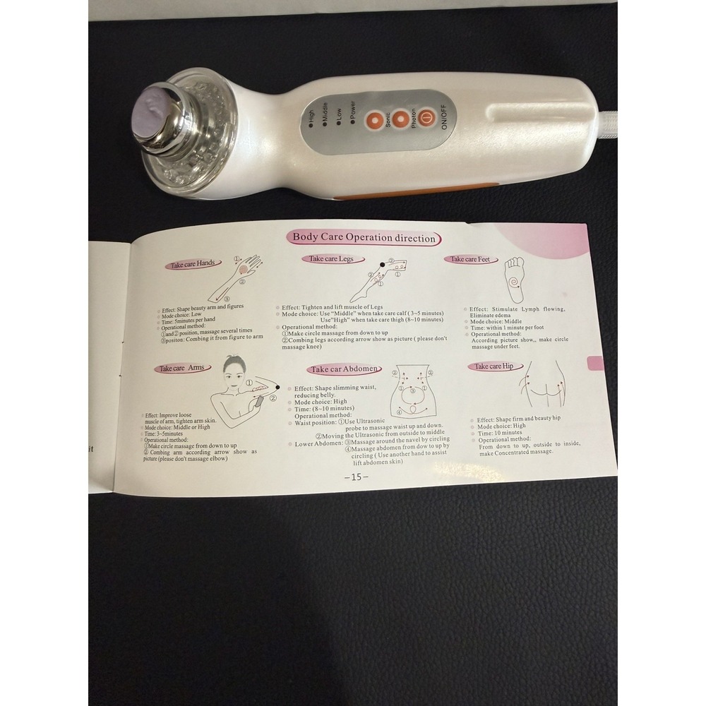 Photon Ultrasonic Beauty Machine Pre-Owned - Picture 10 of 10